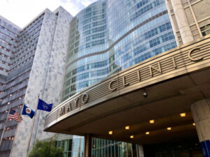 Exterior shot of a Mayo Clinic building