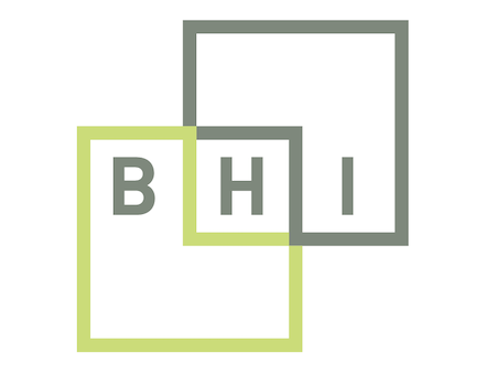 Build Health International's logo features two intersecting squares
